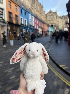 Blossom Cream Bunny 'Berry' - Medium Jellycat photo