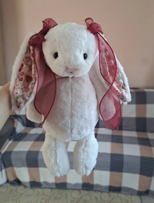 Blossom Cream Bunny 'Berry' - Medium Jellycat photo