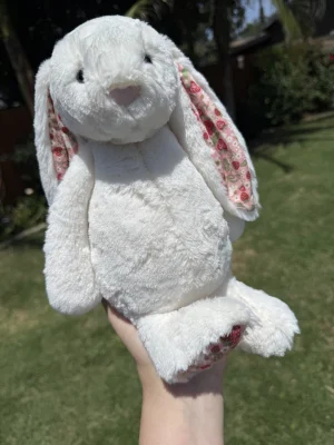 Blossom Cream Bunny 'Berry' - Medium Jellycat | Jelly Journal
