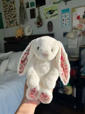 Blossom Cream Bunny 'Berry' - Medium Jellycat | Jelly Journal