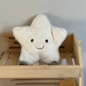 A photo of Amuseables Cream Star Jellycat taken by charlotteriddettepage