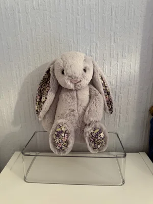 Blossom Silver Bunny 'Bloom' - Medium Jellycat photo