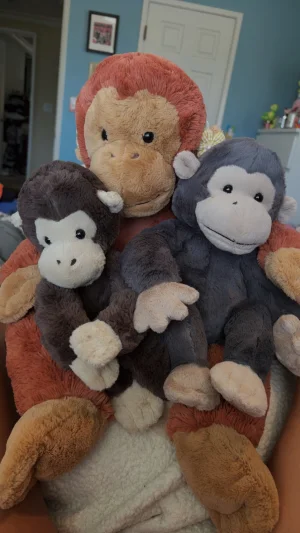 A photo of Pongo Orangutan - Huge Jellycat taken by morganomanor