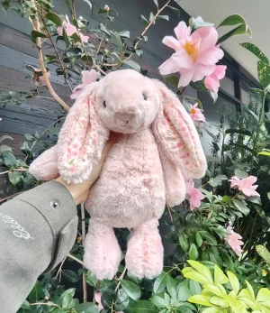 Blossom Blush Bunny 'Cherry' - Medium Jellycat | Jelly Journal