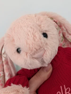 Blossom Blush Bunny 'Cherry' - Medium Jellycat | Jelly Journal