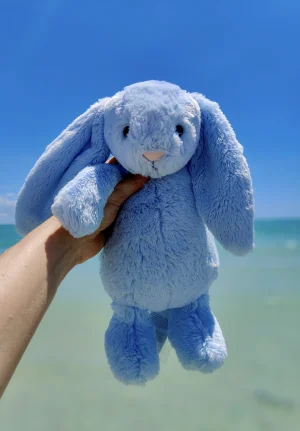 Bashful Blue Bunny - Medium Jellycat photo