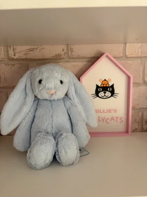 Bashful Blue Bunny - Medium Jellycat photo