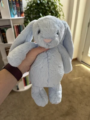 Bashful Blue Bunny - Medium Jellycat photo