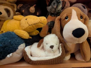 Napping Nipper Dog Jellycat photo