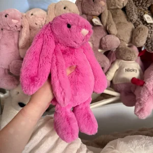 Bashful Hot Pink Bunny - Medium Jellycat photo