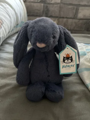 A photo of Bashful Navy Bunny - Small Jellycat taken by angel01