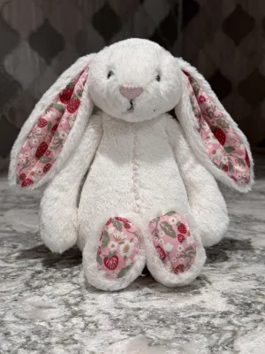 Blossom Cream Bunny 'Berry' - Small Jellycat | Jelly Journal