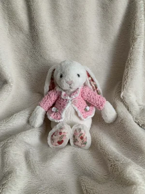 Blossom Cream Bunny 'Berry' - Small Jellycat photo