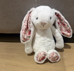 Blossom Cream Bunny 'Berry' - Small Jellycat | Jelly Journal
