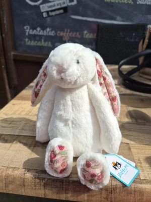 Blossom Cream Bunny 'Berry' - Small Jellycat photo