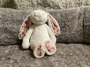 Blossom Cream Bunny 'Berry' - Small Jellycat | Jelly Journal