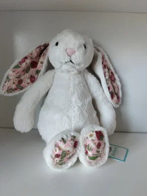 Blossom Cream Bunny 'Berry' - Small Jellycat | Jelly Journal
