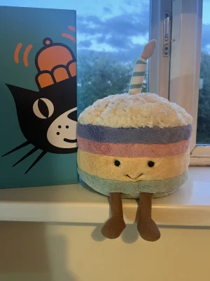 Amuseables Rainbow Birthday Cake - Large Jellycat photo uploaded by jellykitten