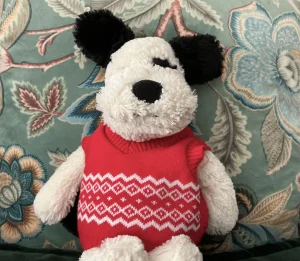 Bashful Black & Cream Puppy - Medium Jellycat | Jelly Journal