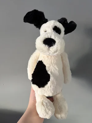 Bashful Black & Cream Puppy - Medium Jellycat photo