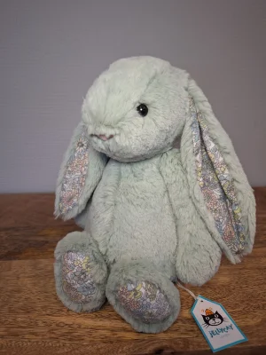 Blossom Sage Bunny - Medium Jellycat | Jelly Journal