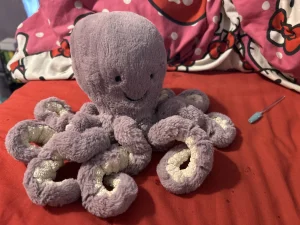 A photo of Maya Octopus - Little Jellycat taken by Avahasduck