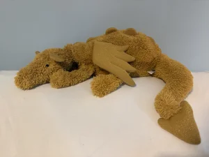 A photo of Golden Dragon - Huge Jellycat taken by owenthebean
