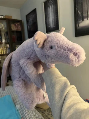 Lavender Dragon - Huge Jellycat | Jelly Journal