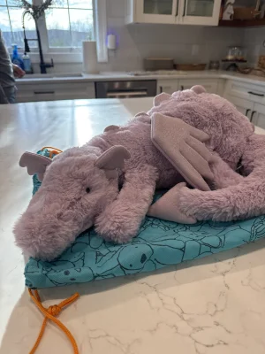 Lavender Dragon - Huge Jellycat | Jelly Journal