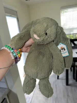 新品  Bashful Fern Bunny Medium Bashful Fern Bunny - Medium Jellycat | Jelly Journal