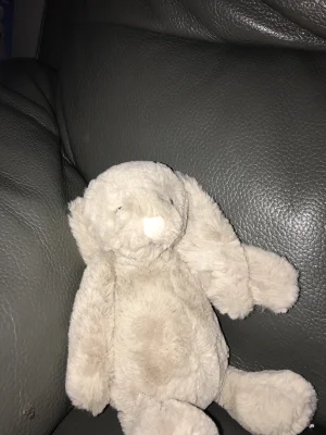 A photo of Bashful Beige Bunny - Small Jellycat taken by LRTask