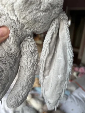  Bashful Shimmer Bunny 星　グレー 新品 jellycat Bashful Shimmer Bunny 星 グレー バシュフル 星柄