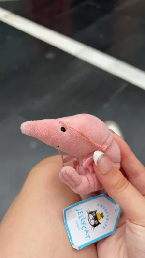 A photo of Sensational Seafood Shrimp Jellycat taken by lily_xoxo