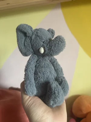 A photo of Bashful Elephant Jellycat taken by JellyElenJoy