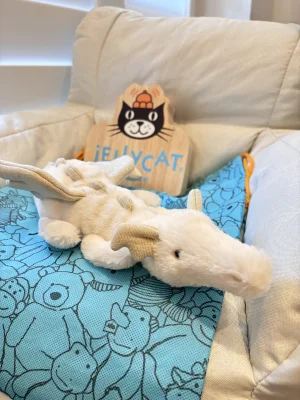 Snow Dragon - Little Jellycat photo