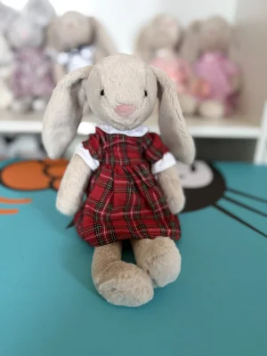 JELLY CAT／Lottie Bunny Tartan Lottie Bunny Tartan Jellycat | Jelly Journal
