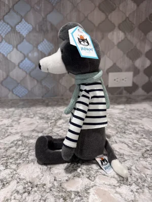A photo of Beatnik Buddy Whippet Jellycat taken by SnowLeopard821