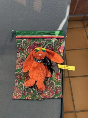 Bashful Tangerine Bunny - Medium Jellycat photo