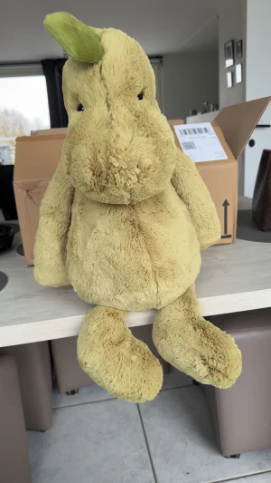 Bashful Dino - Really Big Jellycat | Jelly Journal