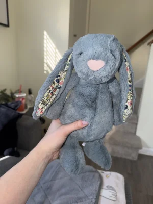 Blossom Dusky Blue Bunny - Medium Jellycat | Jelly Journal