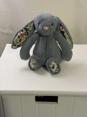 Blossom Dusky Blue Bunny - Small Jellycat | Jelly Journal