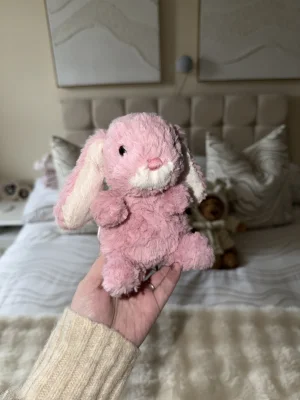 A photo of Yummy Bunny - Pink Jellycat taken by MaisieRB