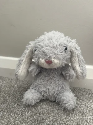 A photo of Yummy Bunny - Silver Jellycat taken by Isla’s jellycats Xx