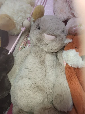 Blossom Beige Bunny 'Petal' - Small Jellycat photo