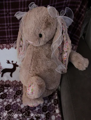Blossom Beige Bunny 'Petal' - Huge Jellycat | Jelly Journal