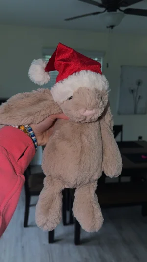 Bashful Christmas Bunny Jellycat photo