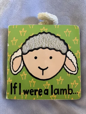 If I Were A Lamb Board Book Jellycat photo