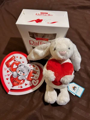 Bashful Red Love Heart Bunny - Small Jellycat | Jelly Journal