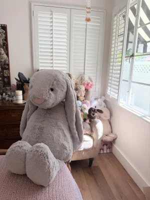 Bashful Silver Bunny - Really Big Jellycat | Jelly Journal
