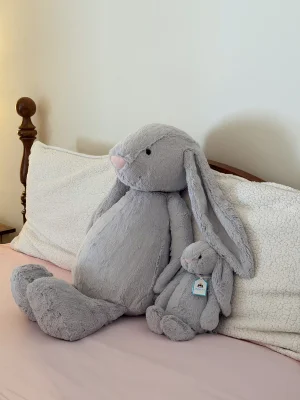 Bashful Silver Bunny - Really Big Jellycat | Jelly Journal